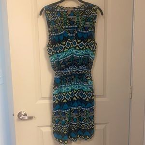 Charlie Jade 100% Silk/Soie dress - size Large